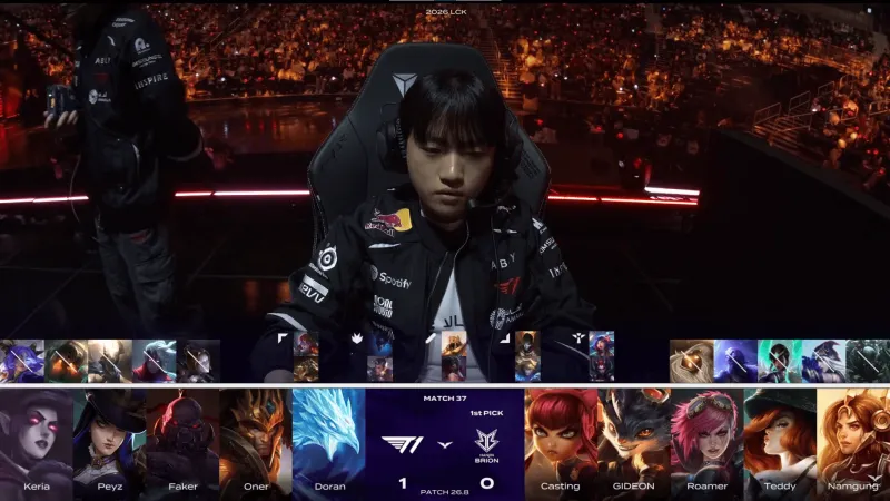 T1 2-0 BRO：中期鏖战几度反转，T1艰难击败BRO完成横扫